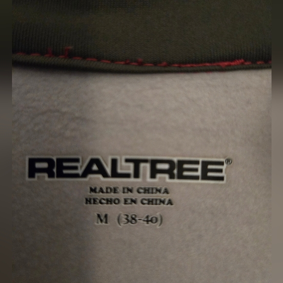 Realtree Pink Camo Quarter‎ Zip Performance Jacket - Picture 3 of 3